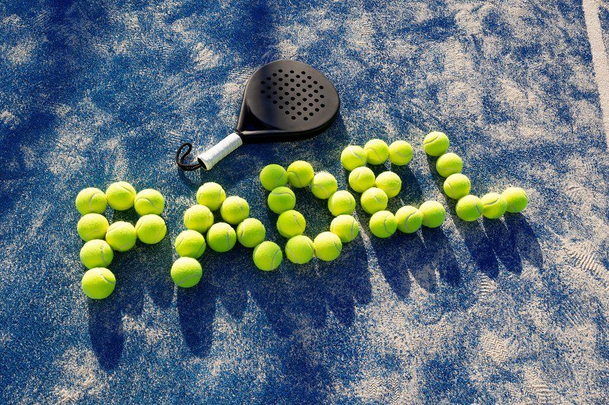 Padel Court in Action